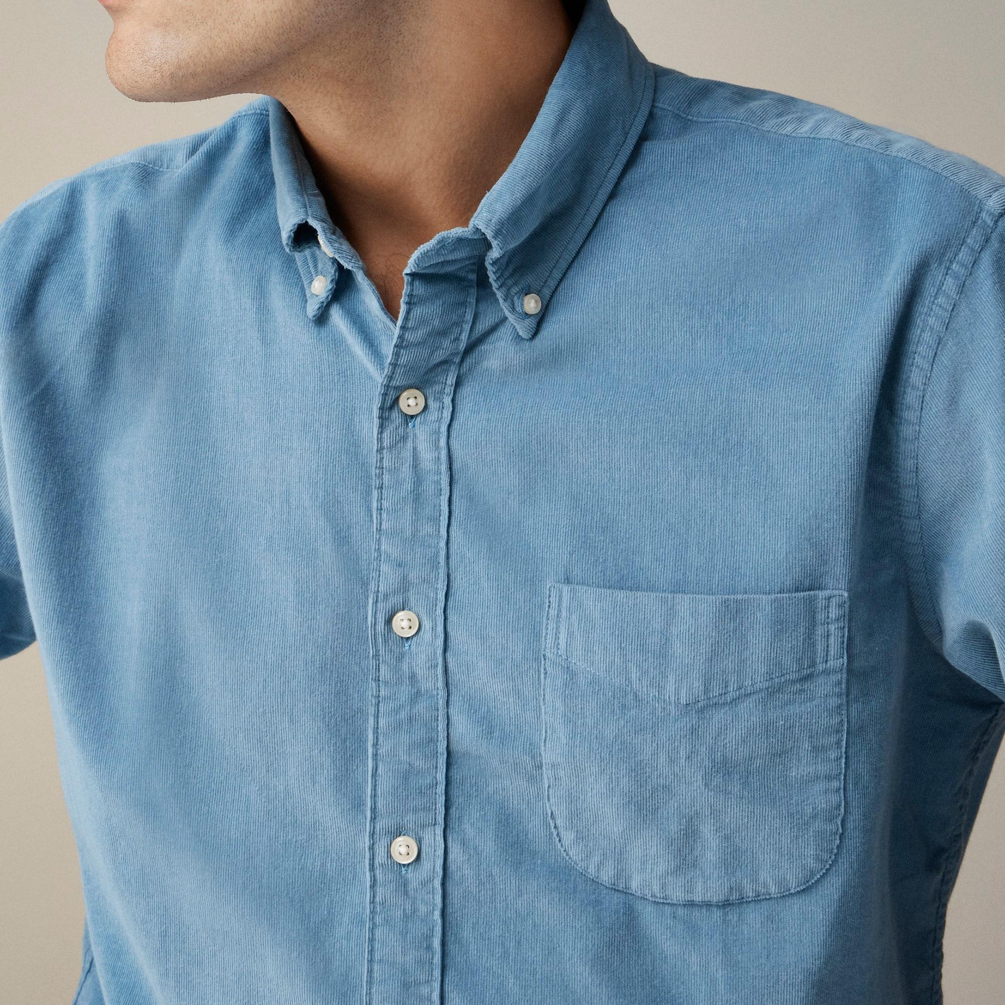 Fine-wale corduroy shirt Product Image