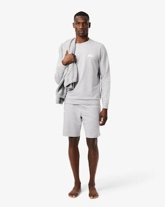Straight Fit Fleece Pyjama Shorts Product Image