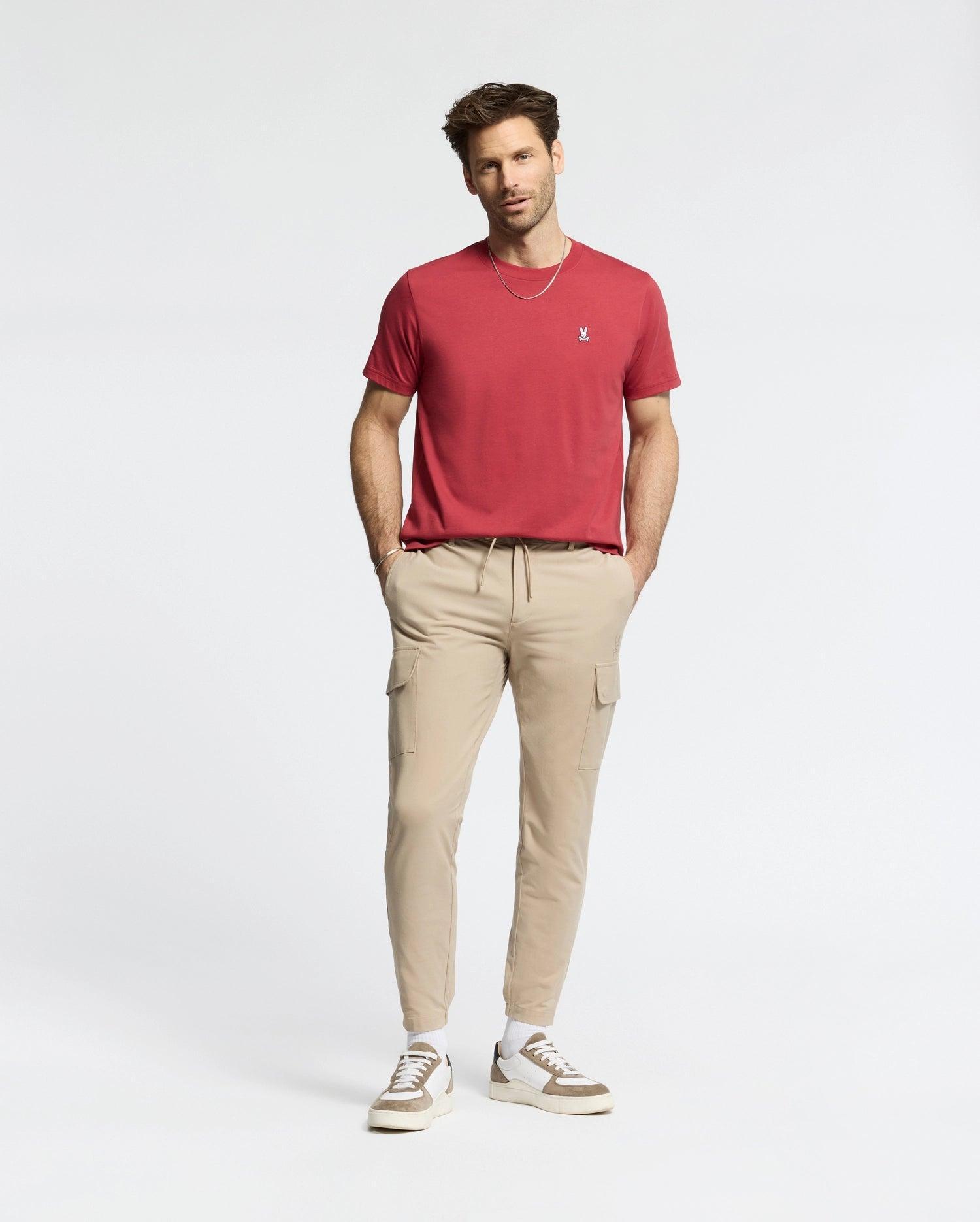MENS CLASSIC CREW NECK TEE - B6U014F200 Product Image