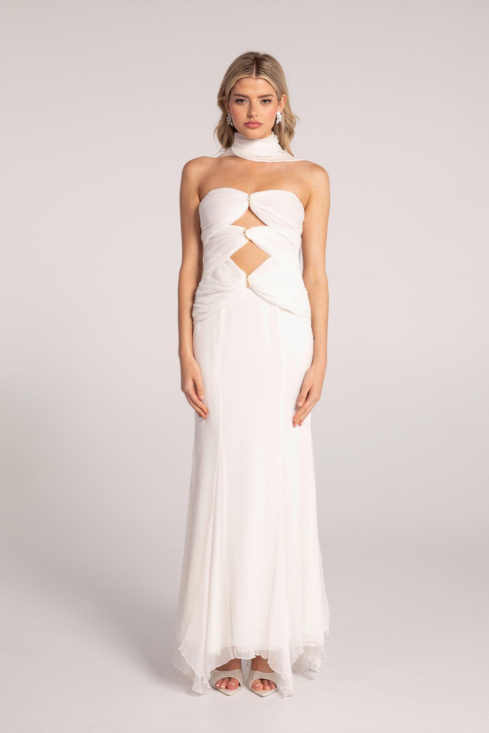 Cassandra Dress (White) Product Image