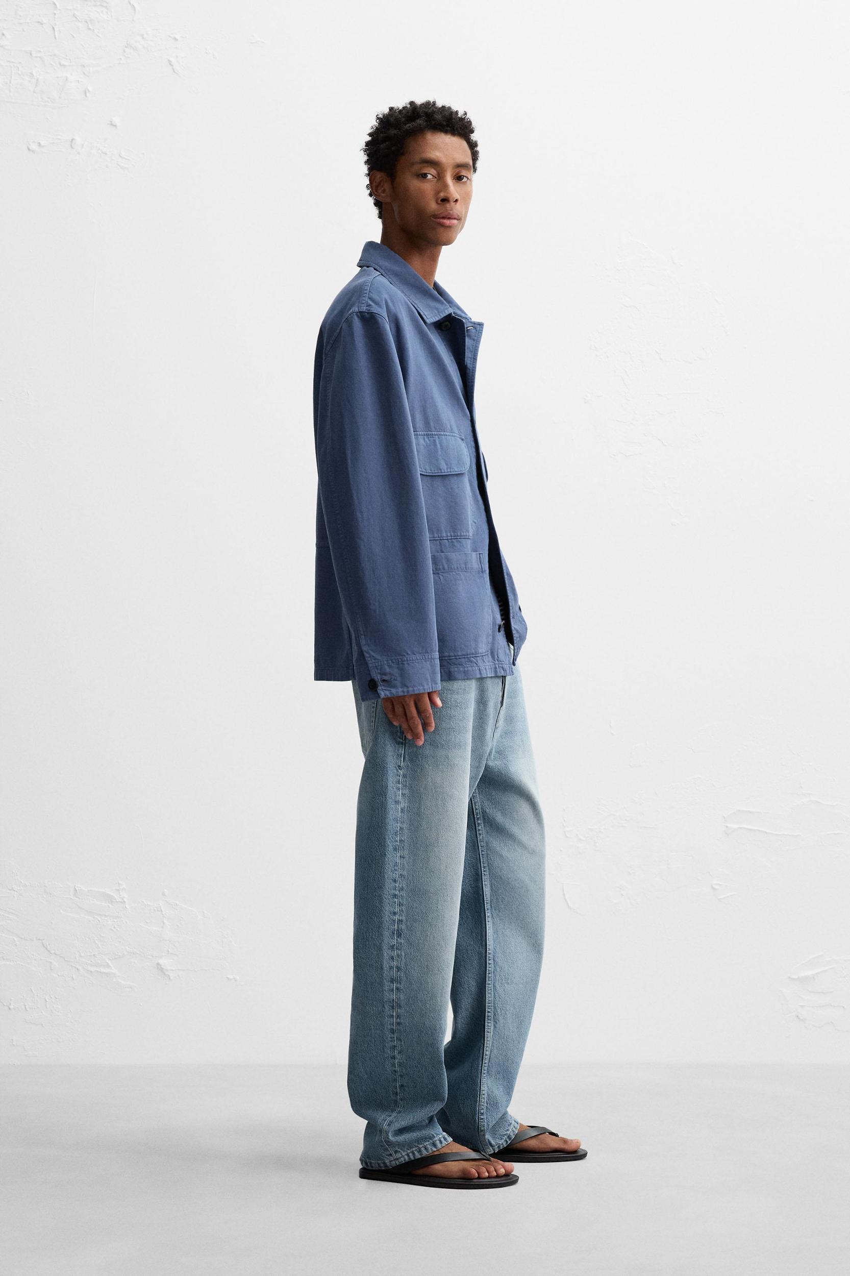WASHED POCKET JACKET Product Image