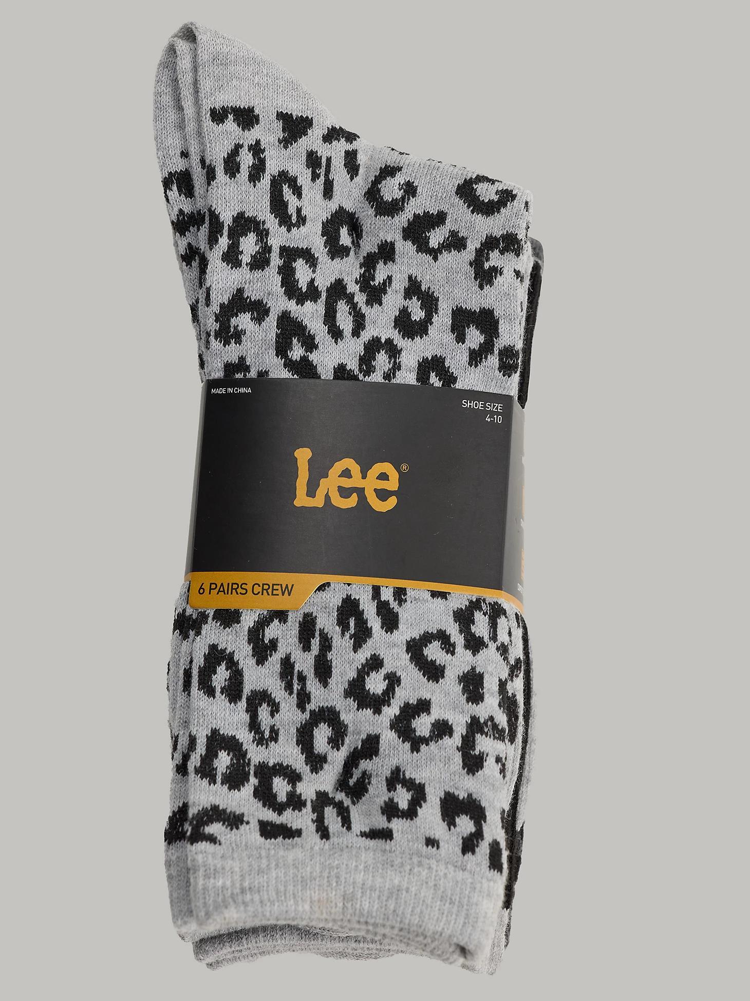 Women's 6-Pack Fashion Crew Socks | Women's Accessories | Lee® Product Image