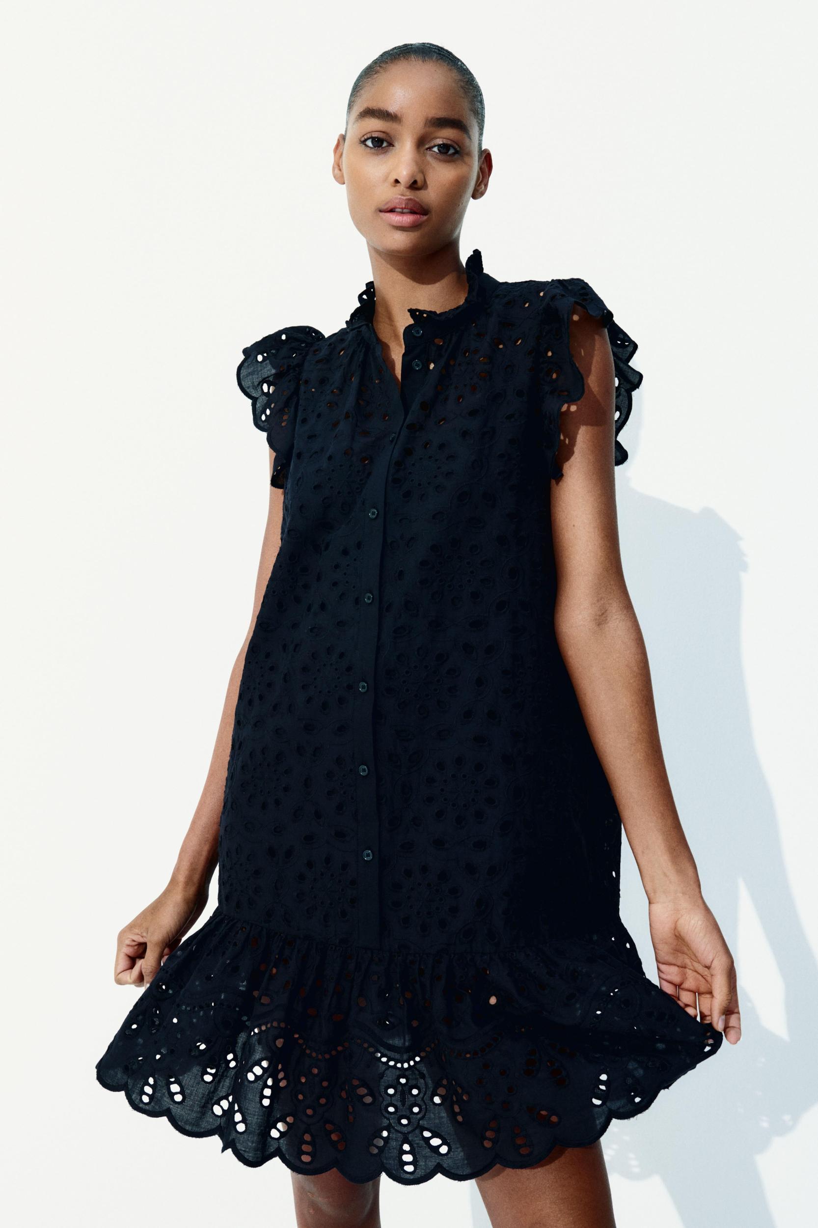 Eyelet Embroidery Dress Product Image
