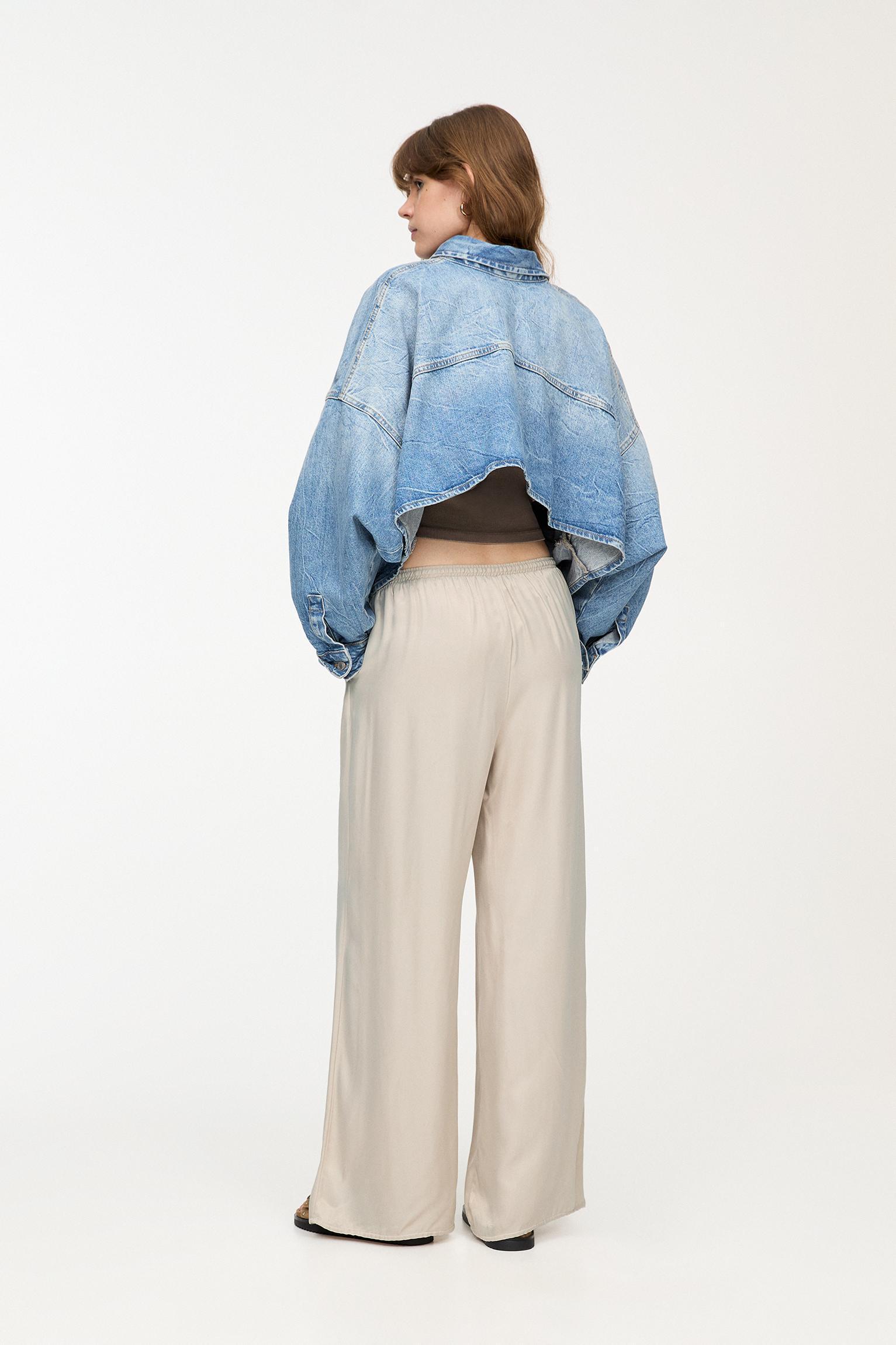 Satin sweatpants Product Image