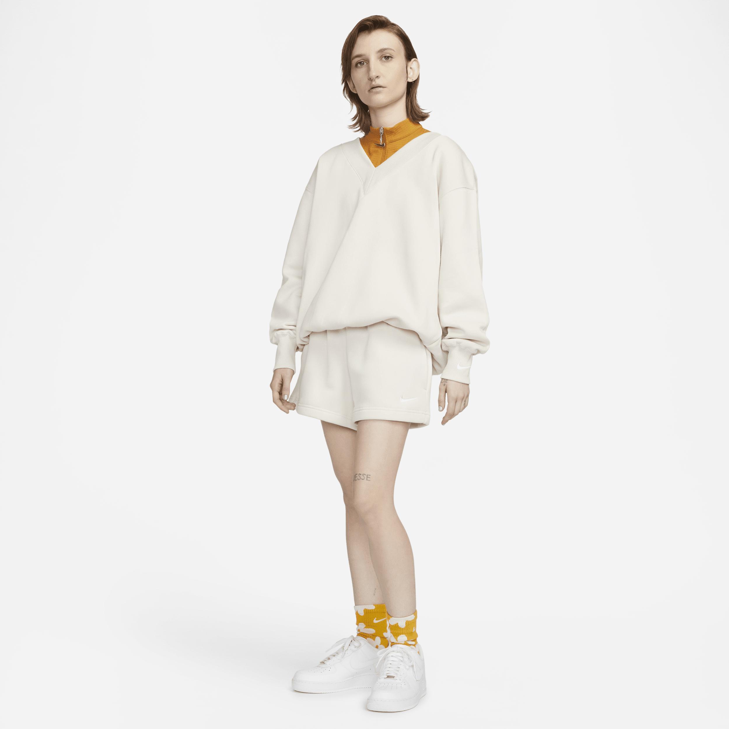 Nike Womens Sportswear Phoenix Fleece High-Waisted Loose Shorts Product Image
