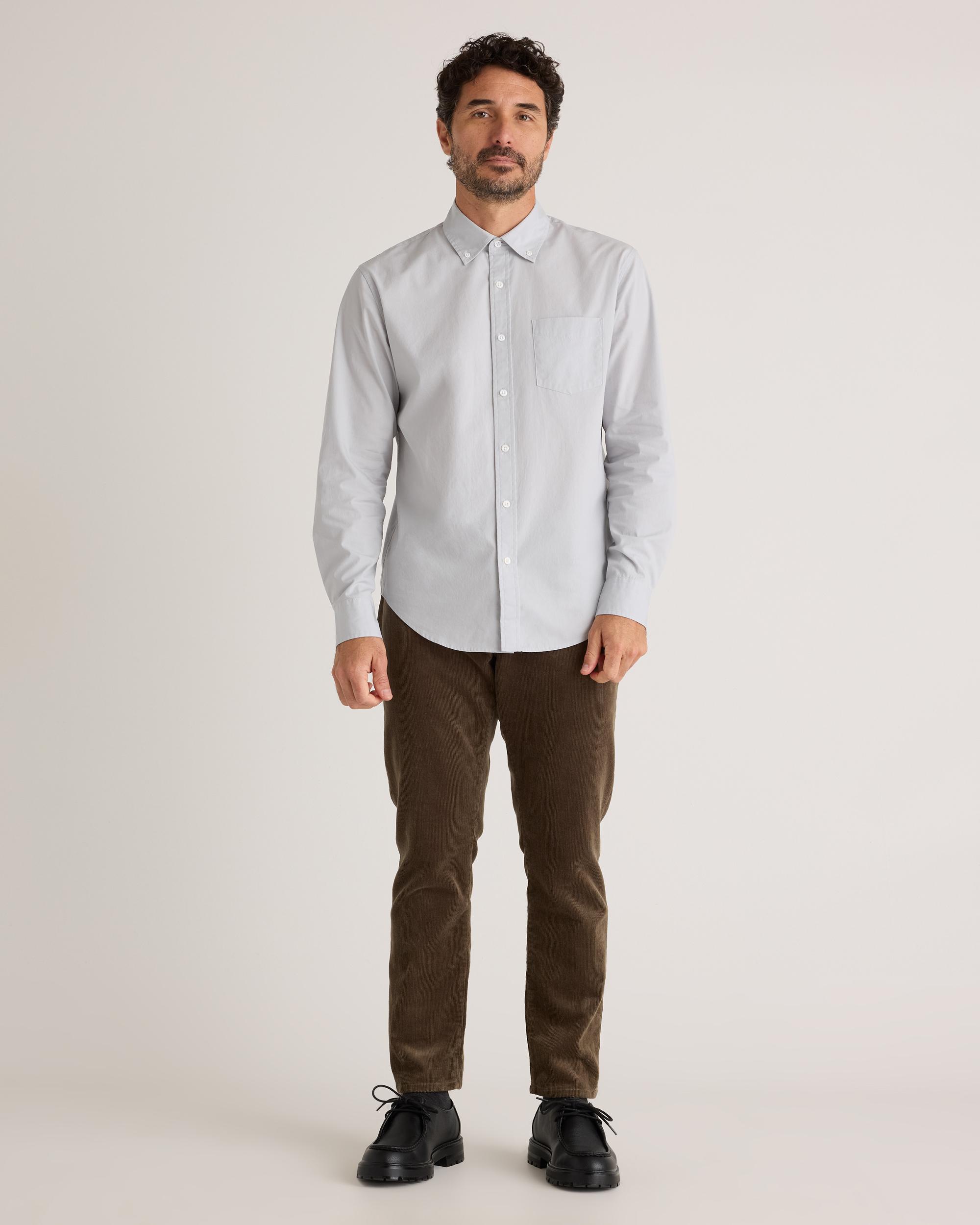 Quince | Men's Stretch Poplin Shirt Organic Cotton Product Image