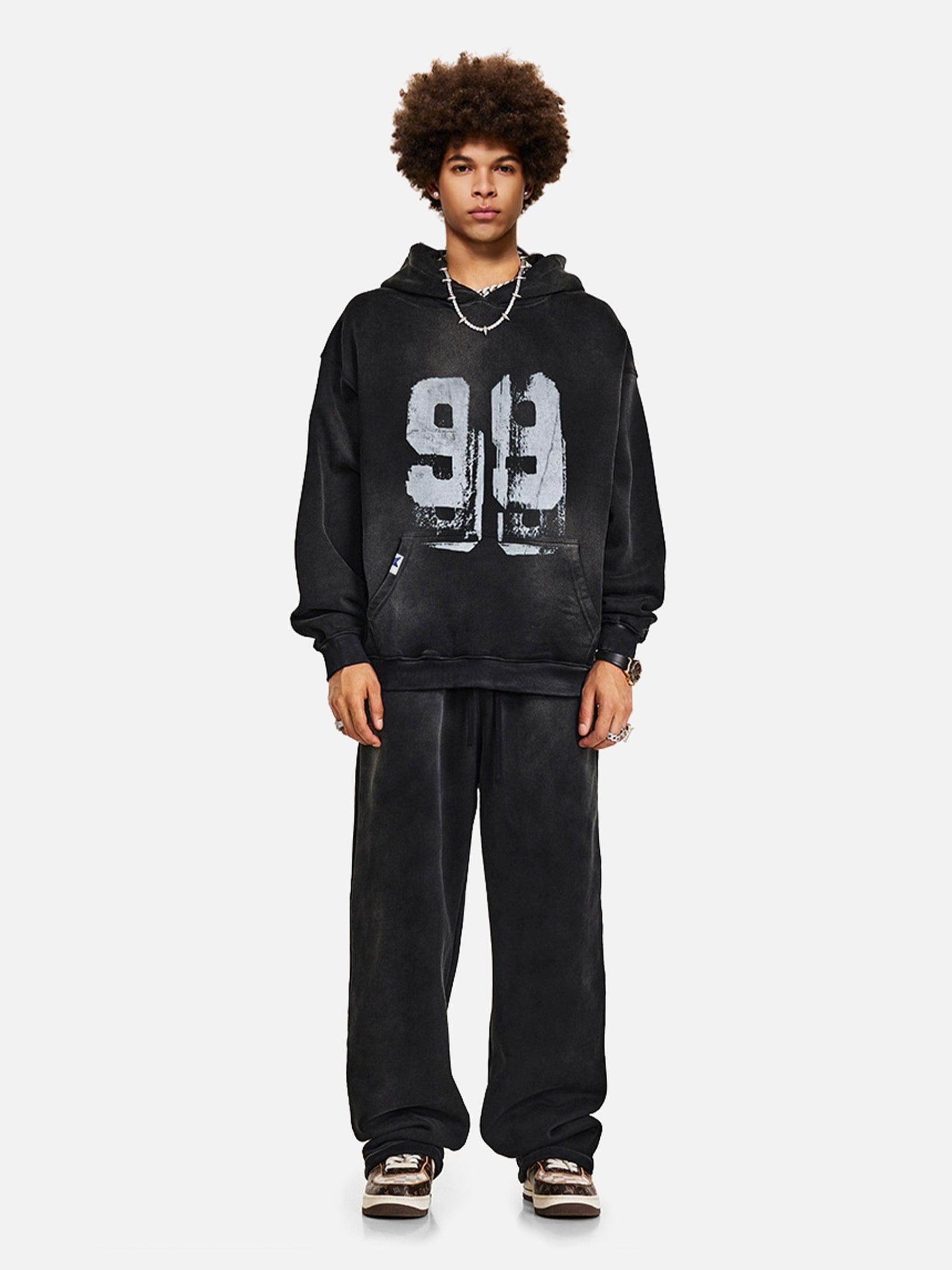 Aelfric Eden Graffiti Number Hoodie Product Image