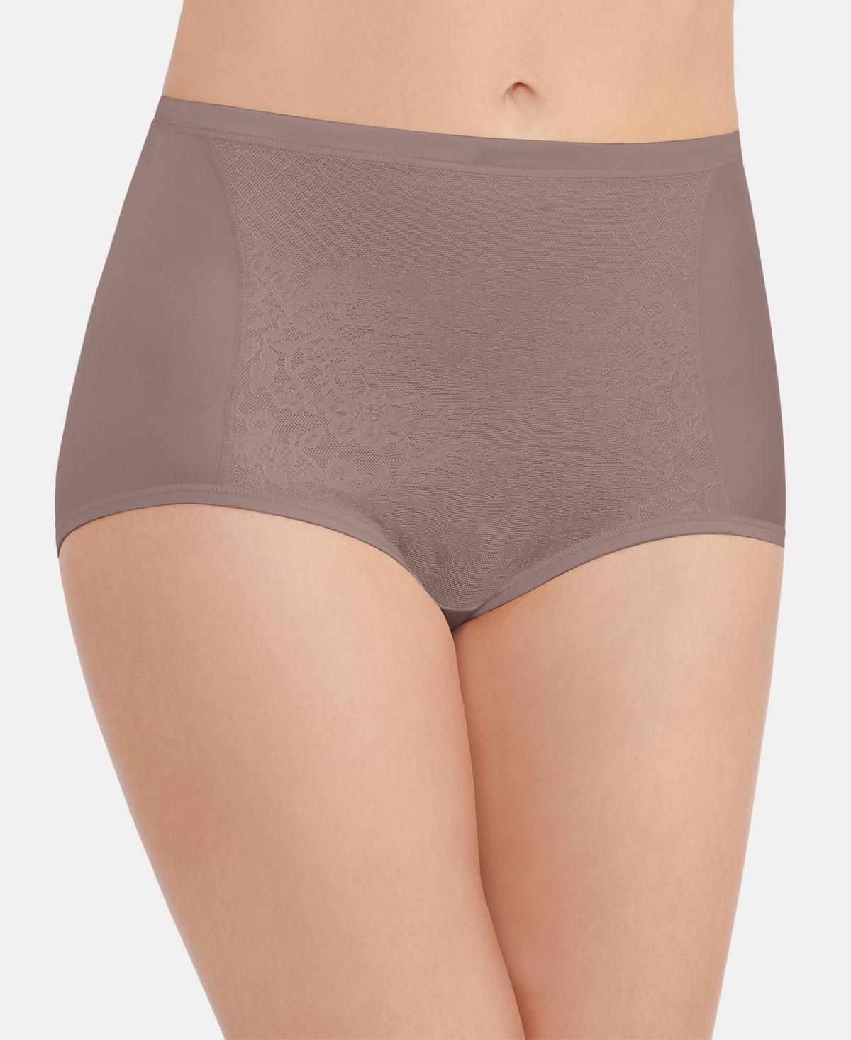 Womens Vanity Fair Lingerie Smoothing Comfort Lace Brief Panty 13262 Product Image
