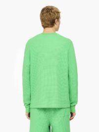 WAFFLE SWEATSHIRT in green | JW Anderson US  Product Image
