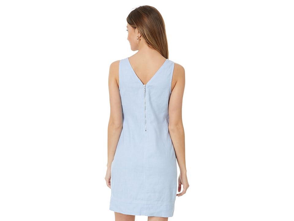 Tommy Bahama Palm A Dora Sleeveless Sheath Dress (Natural) Women's Dress Product Image