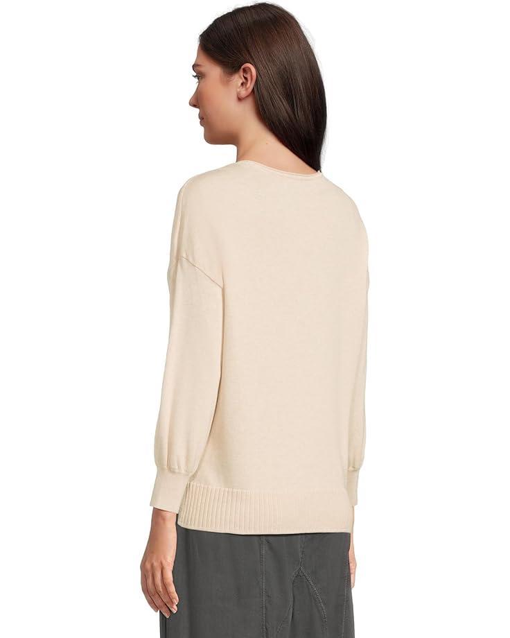 Rounded Hem Split Neck Product Image