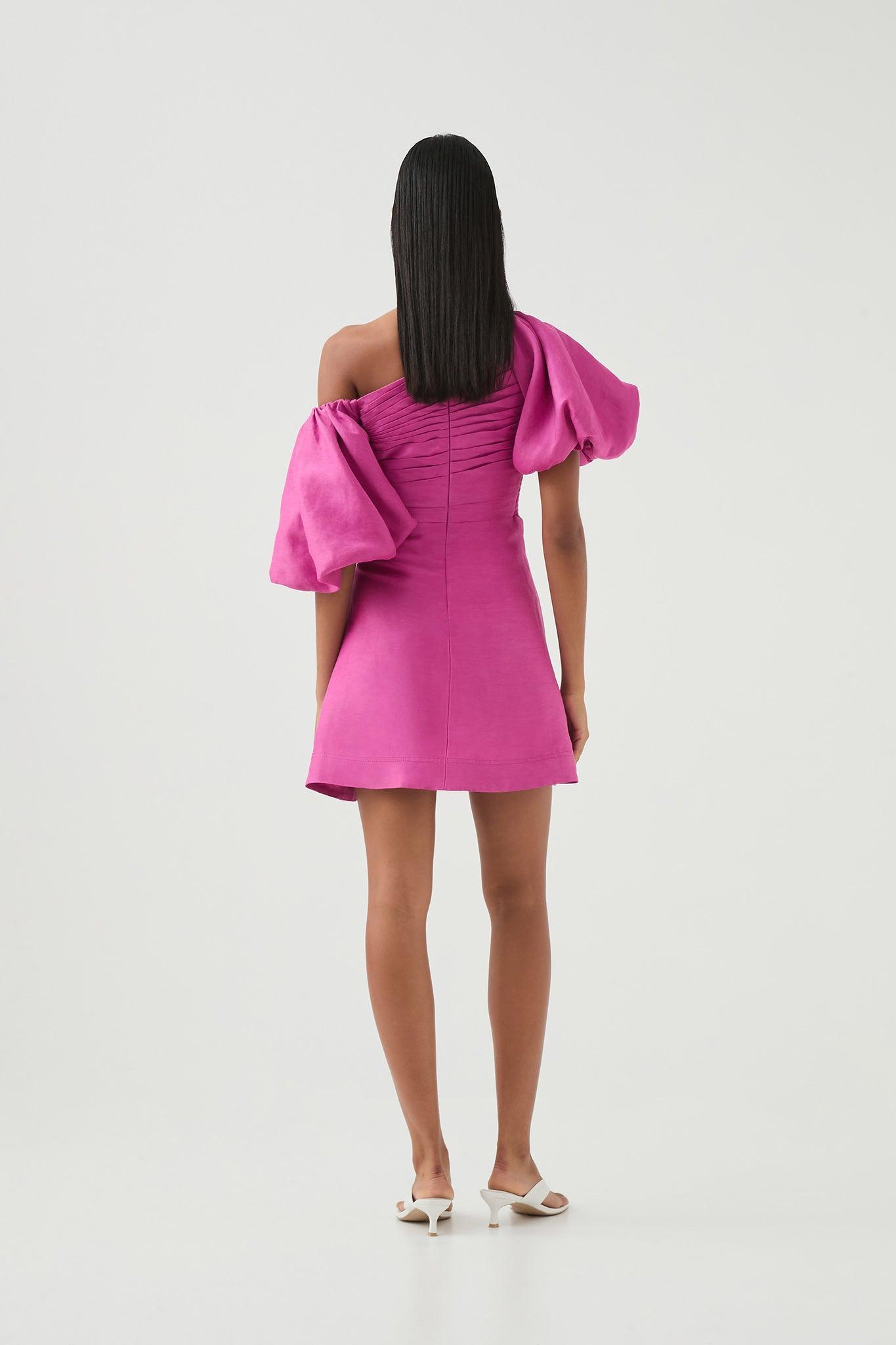 Cadence Ruched Mini Dress Product Image