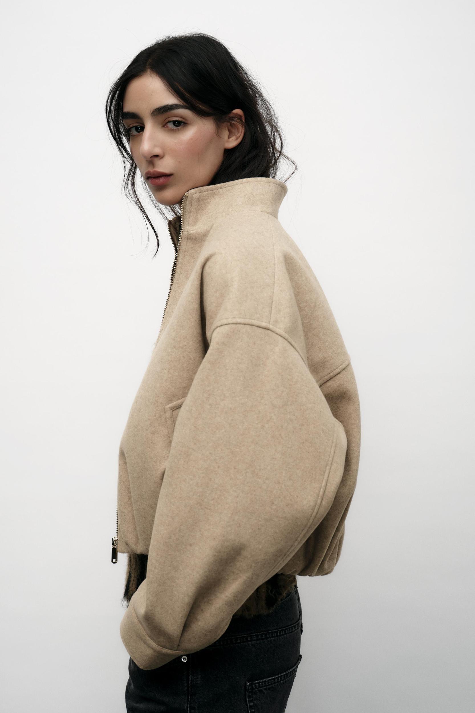 SOFT BOMBER JACKET Product Image