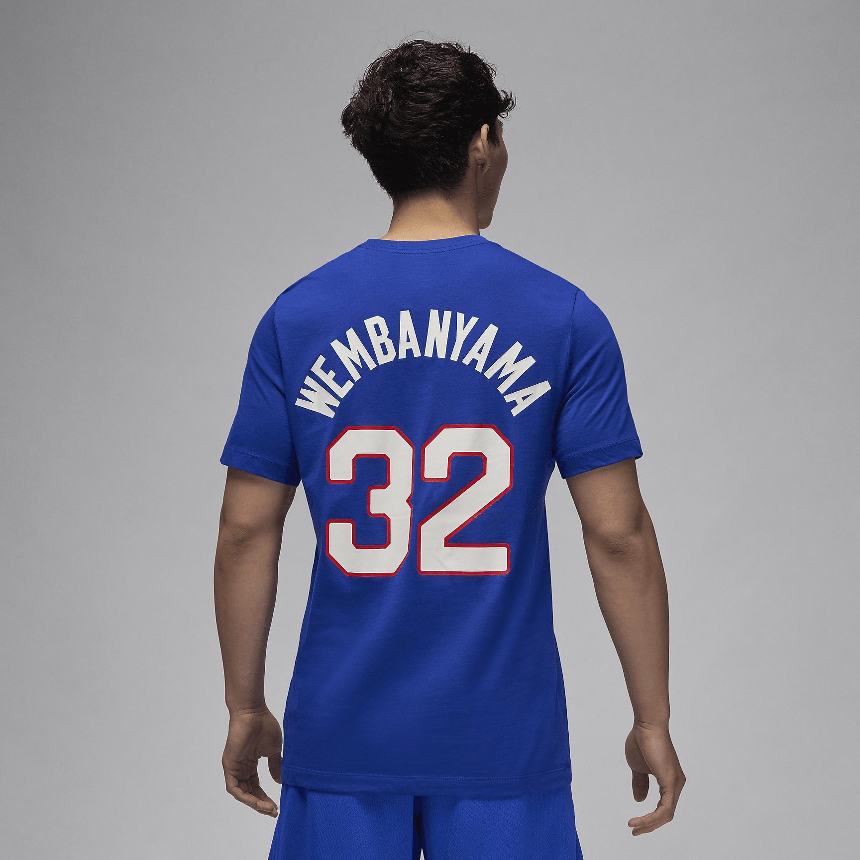 Victor Wembanyama France Men's Nike Basketball T-Shirt Product Image