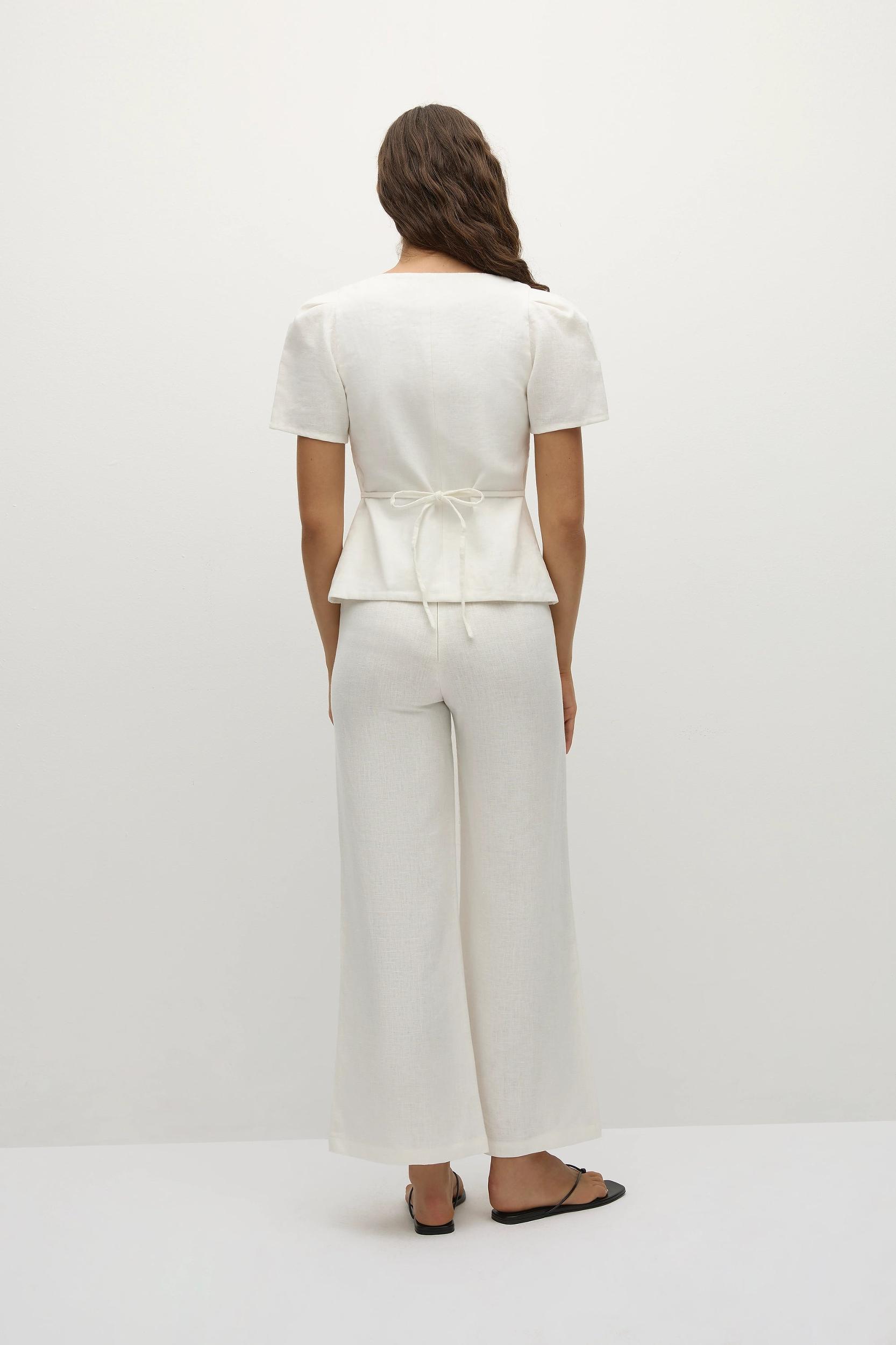 Eloise Mini Dress White Product Image
