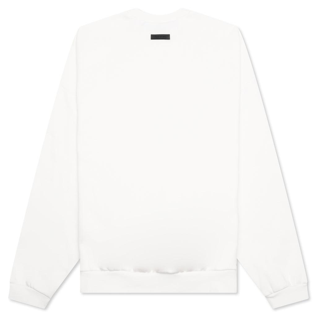 Essentials Crewneck - Cloud Dancer Male Product Image