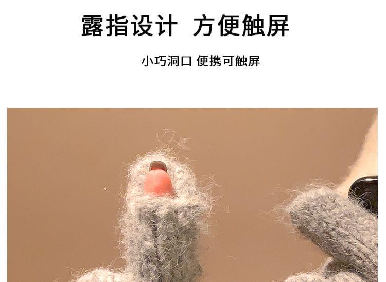 Chunky Knit Gloves Product Image