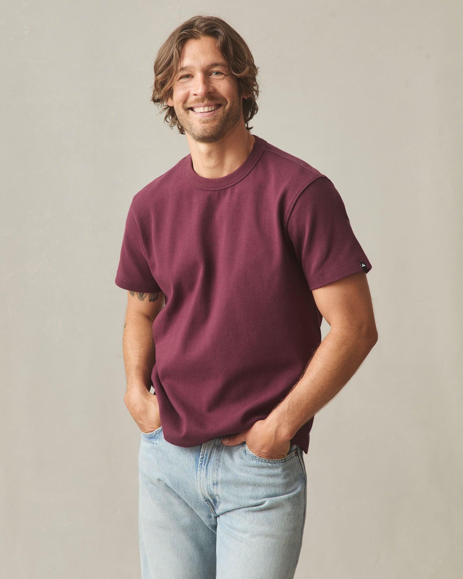 Men's Rib Tee - Black Amber Product Image