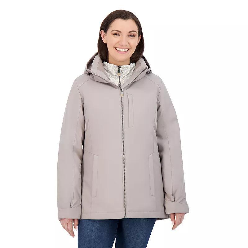 Women's ZeroXposur Deonna 3-in-1 Systems Jacket, Size: XL, Pebble Product Image