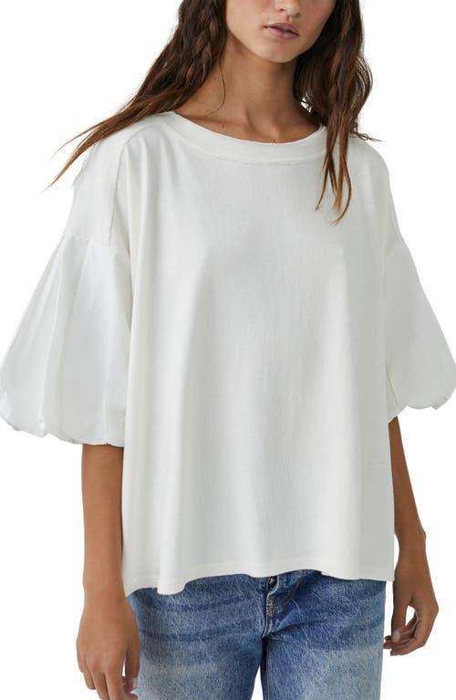 Free People Blossom Tee (Optic ) Women's Clothing Product Image