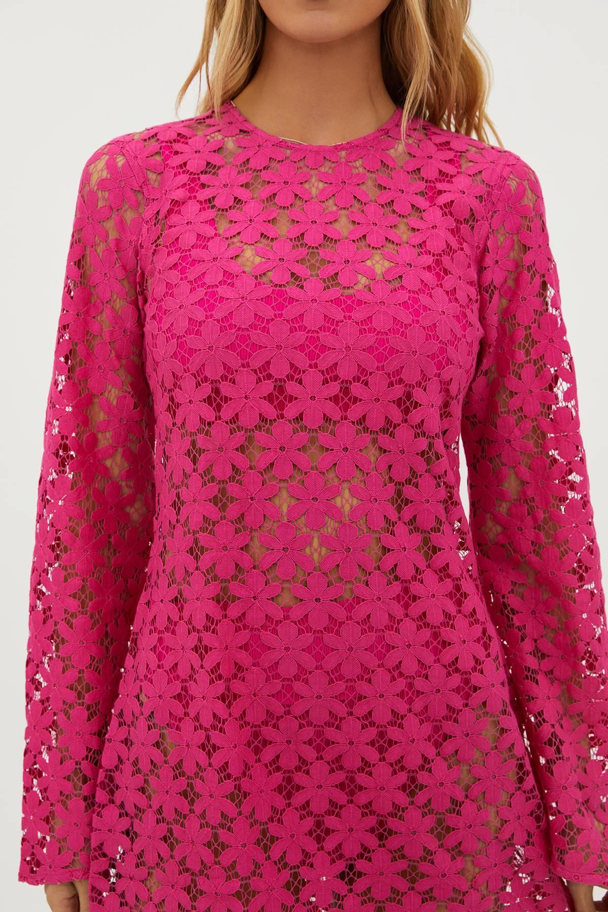 Goldie Dress Bright Fuchsia Product Image