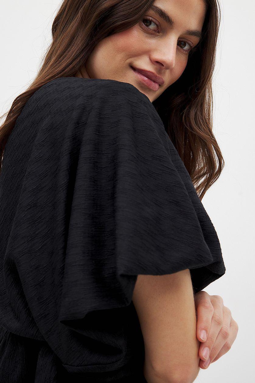 Peplum Draped Top Product Image