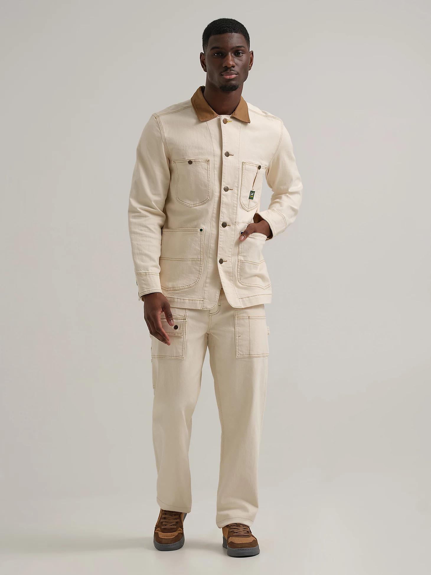 Men's Lee® x Crayola® Ecru Chore Jacket | Men's Jackets & Outerwear | Lee® Product Image