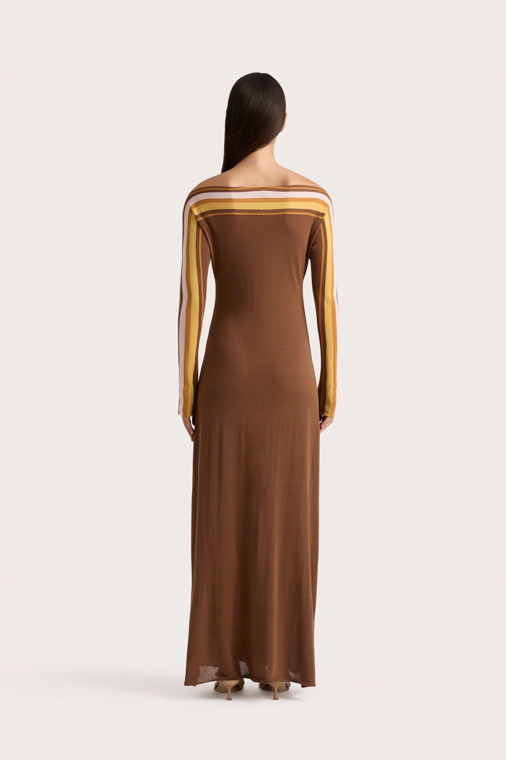 Citara Maxi Dress Cocoa - Final Sale Product Image