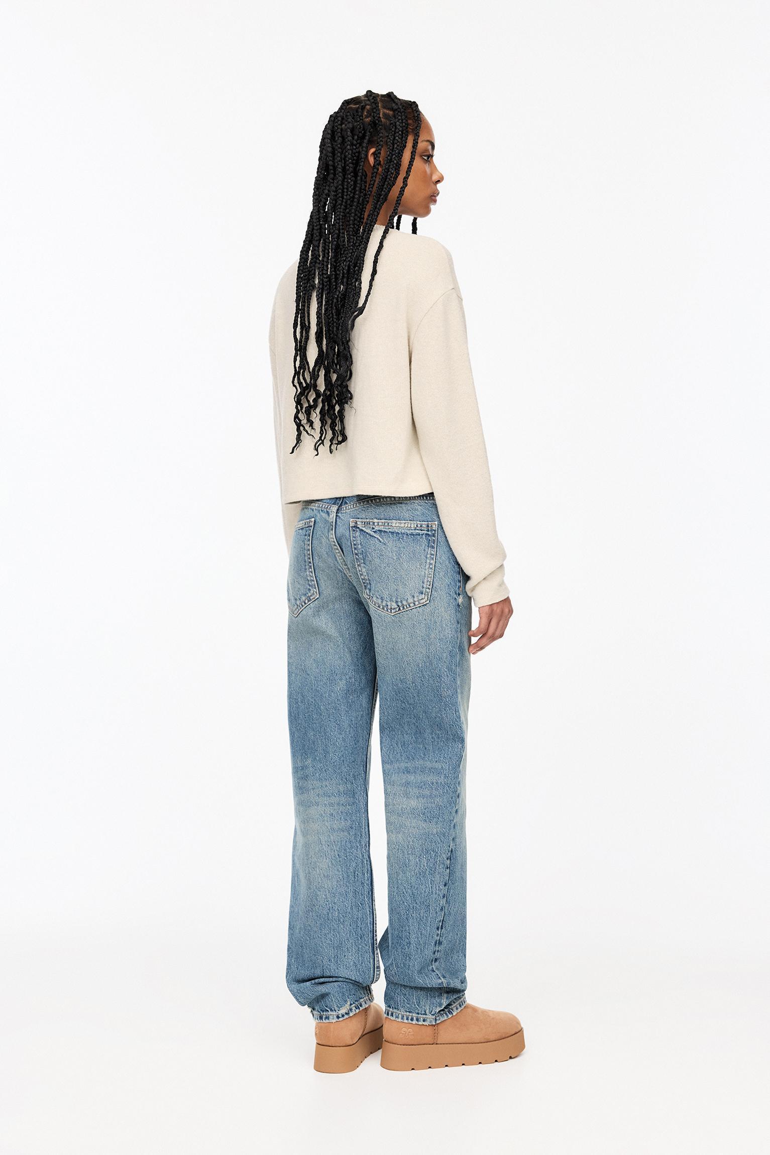 Soft touch cropped sweater Product Image
