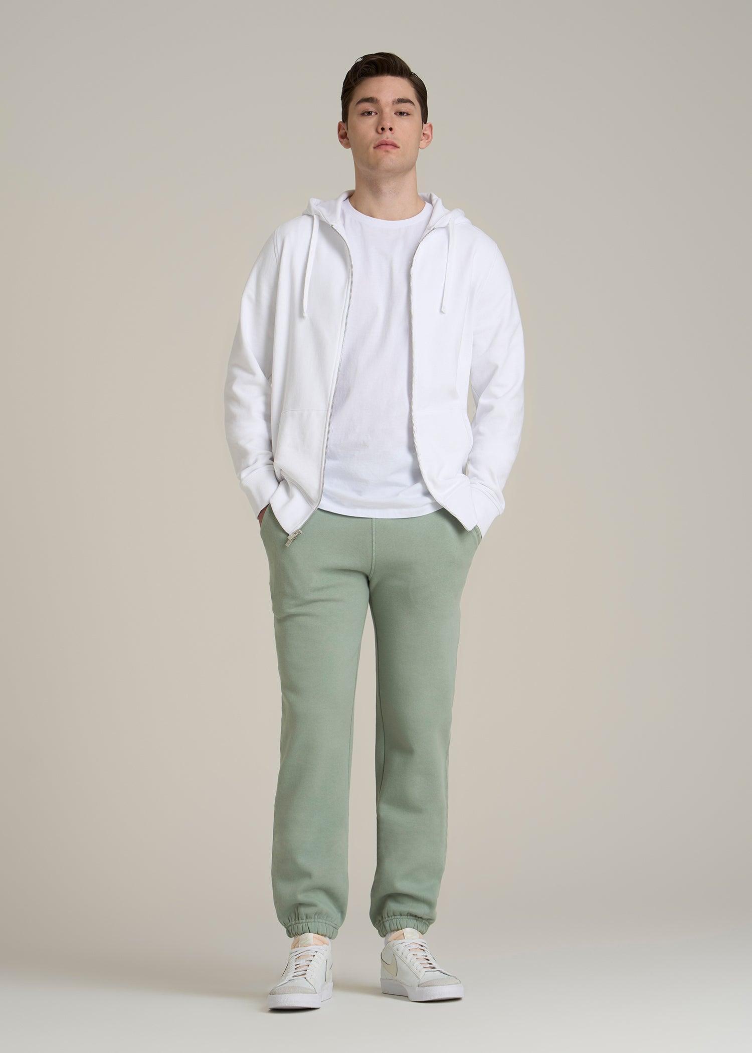Wearever 2.0 Fleece Straight Leg Sweatpants for Tall Men in Seagrass Product Image