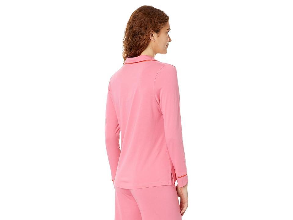 Cosabella Amore Petite Long Sleeve Top Pant Pajama Set Ivory) Women's Pajama Sets Product Image