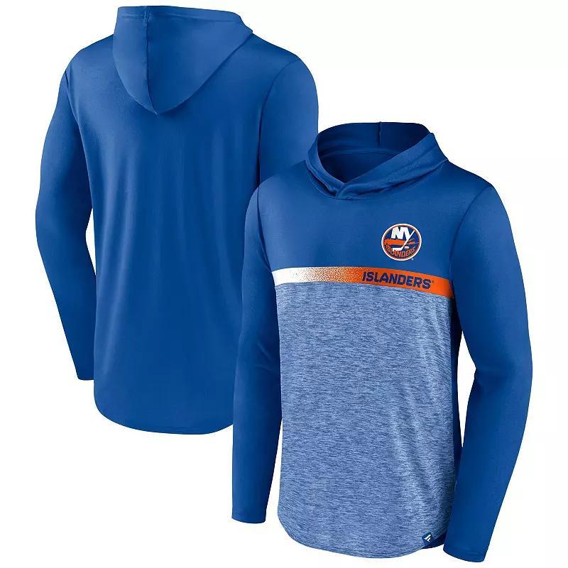 Men's Fanatics Branded Blue St. Louis Blues Podium Defender Pullover Hoodie, Size: Small Product Image