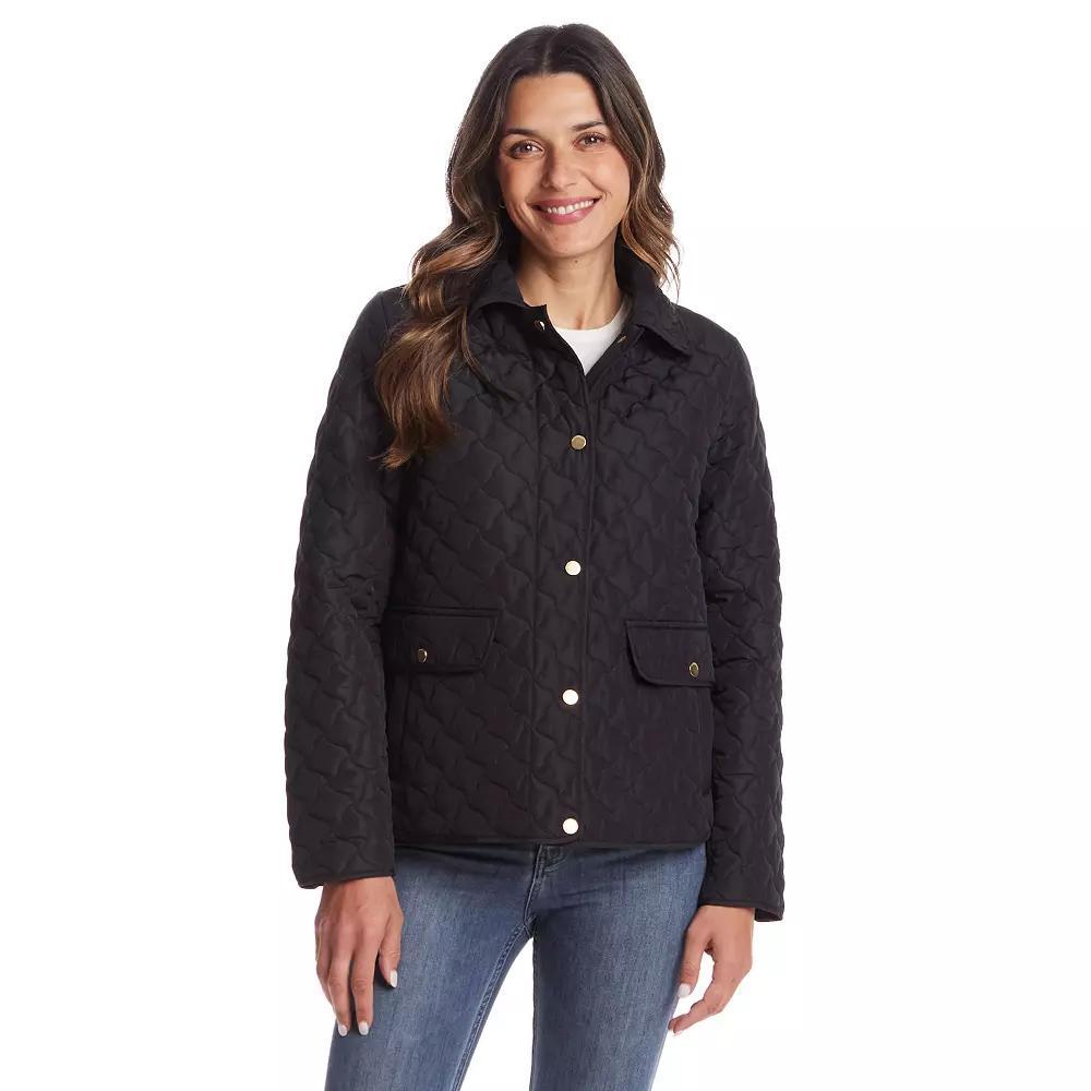 Womens Weathercast Modern Quilted Barn Jacket Product Image