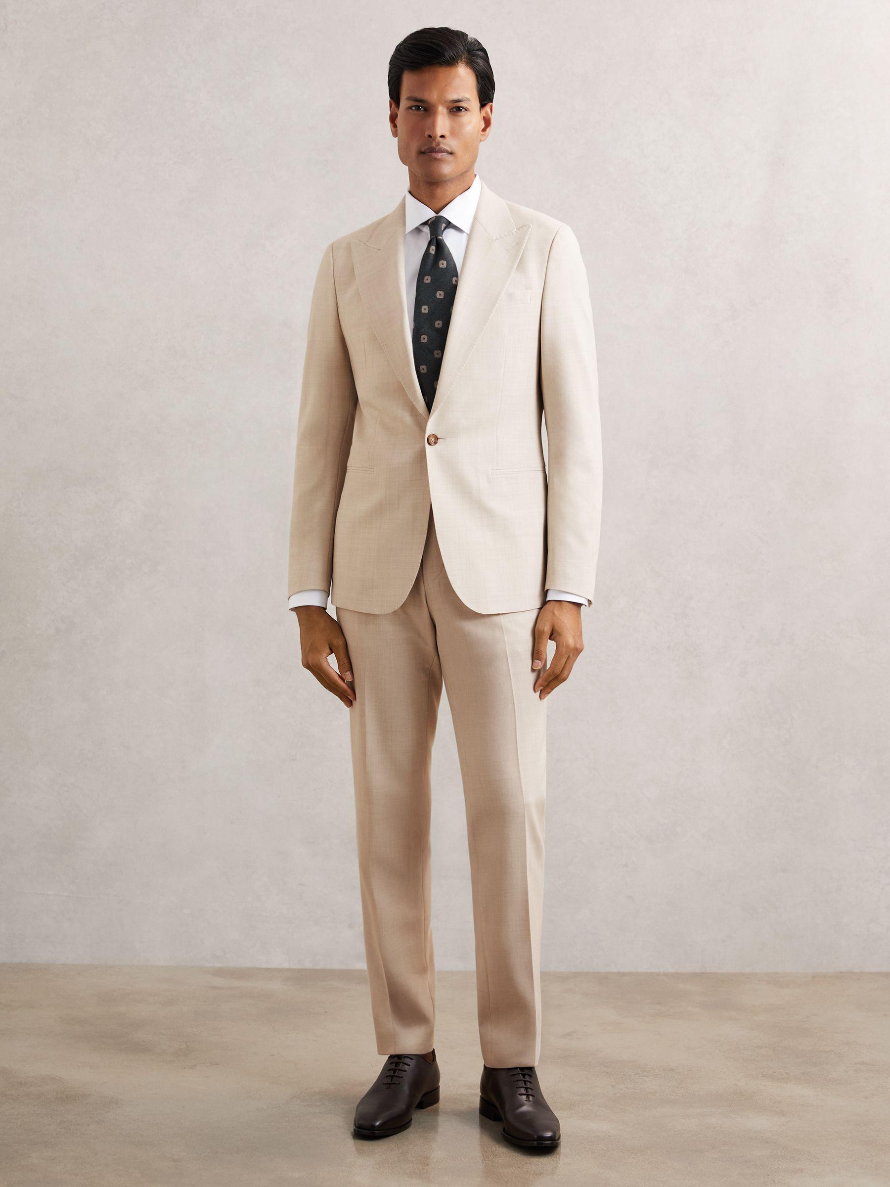 Suit Jacket in Stone Product Image