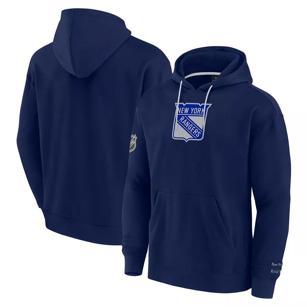 Men's Fanatics Blue New York Rangers Elements Pace Pullover Hoodie, Size: 4XL, Ran Blue Product Image