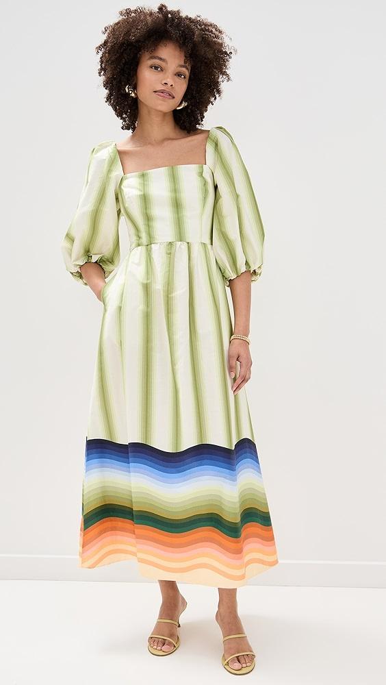 Dress To Midi Tricoline Dress | Shopbop Product Image