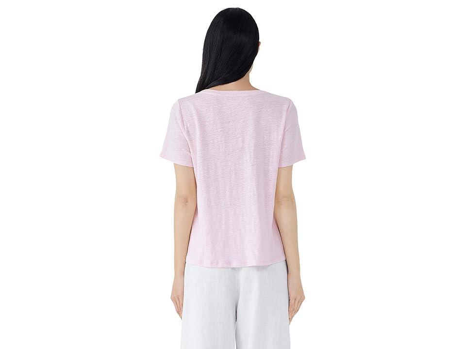 Eileen Fisher Linen Crewneck Tee Product Image