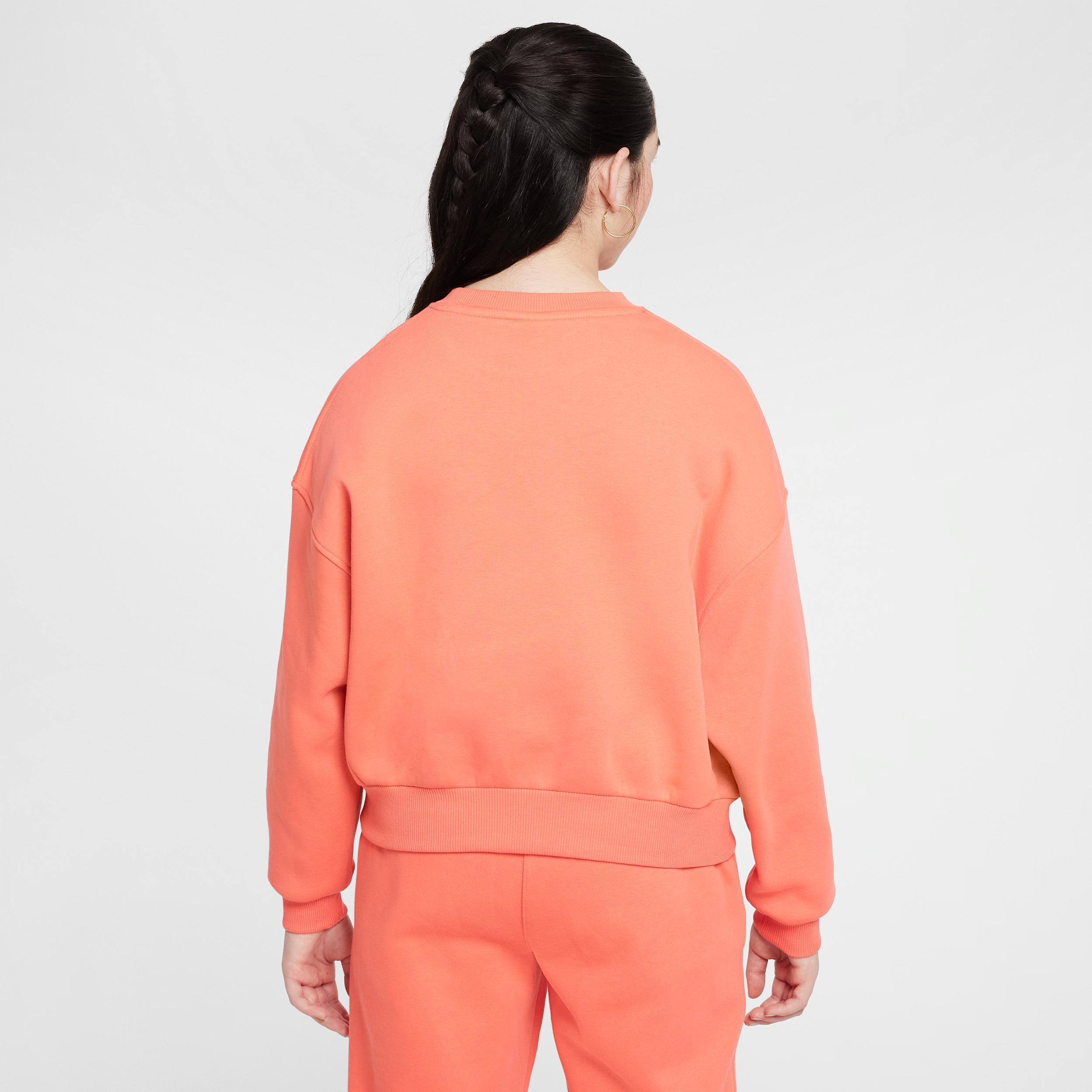 Women's Nike Sportswear Club Fleece Girls' Boxy Crew-Neck Sweatshirt Product Image