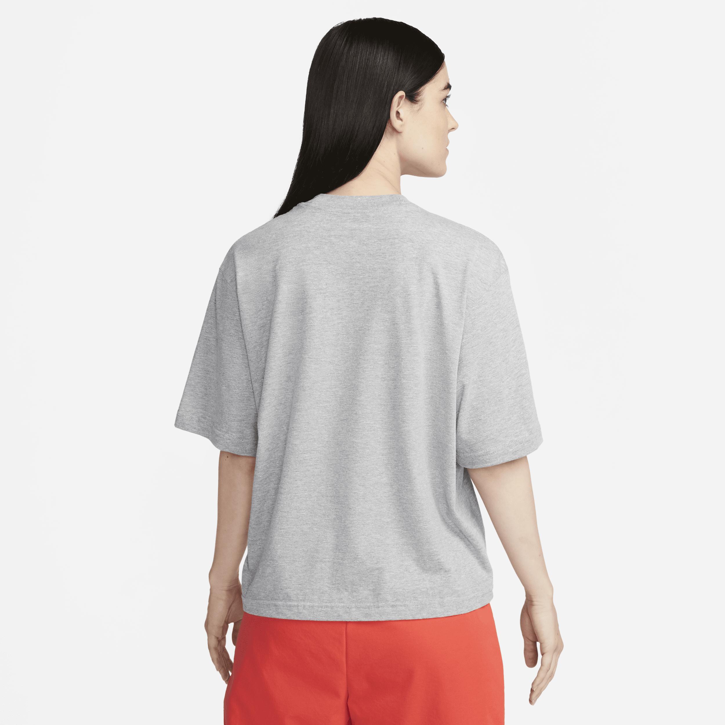 Women's Paris Saint-Germain Nike Heather Gray Swoosh T-Shirt, Size: Medium, Psg Grey Product Image