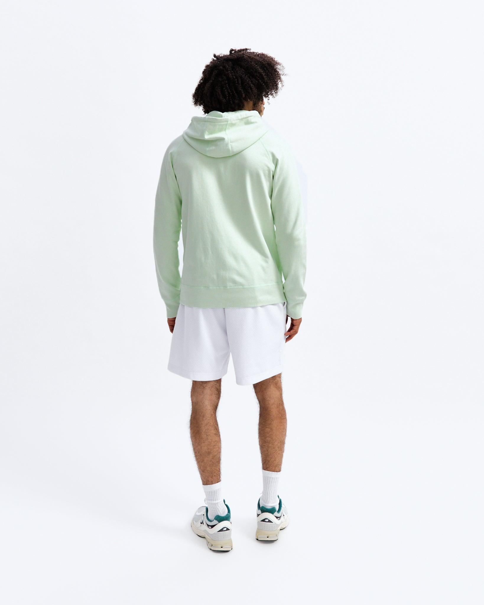 Lightweight Terry Slim Zip Hoodie Male Product Image