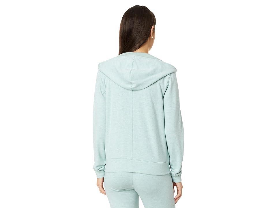 TravisMathew Cloud Zip Hood (Heather ) Women's Jacket Product Image