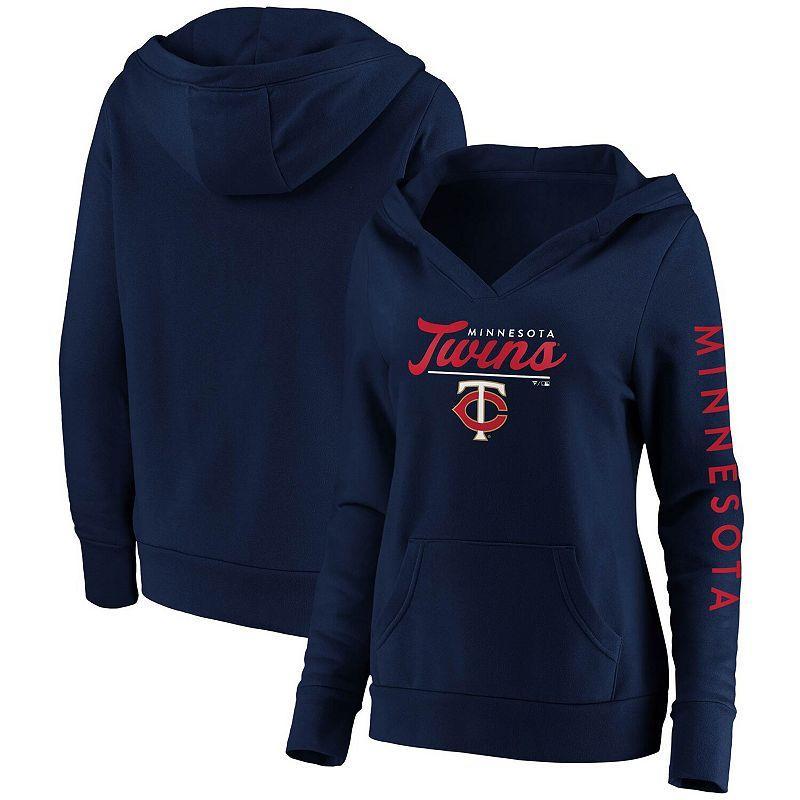Women's Fanatics Branded Black Chicago White Sox Core High Class Crossover Pullover Hoodie, Size: Small Product Image
