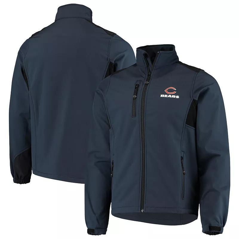 Men's Dunbrooke Navy New England Patriots Circle Softshell Fleece Full-Zip Jacket, Size: 5XL, Blue Product Image