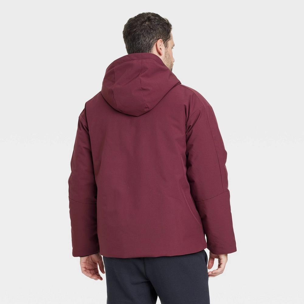 Mens Winter Jacket - All In Motion Berry Red XS Product Image