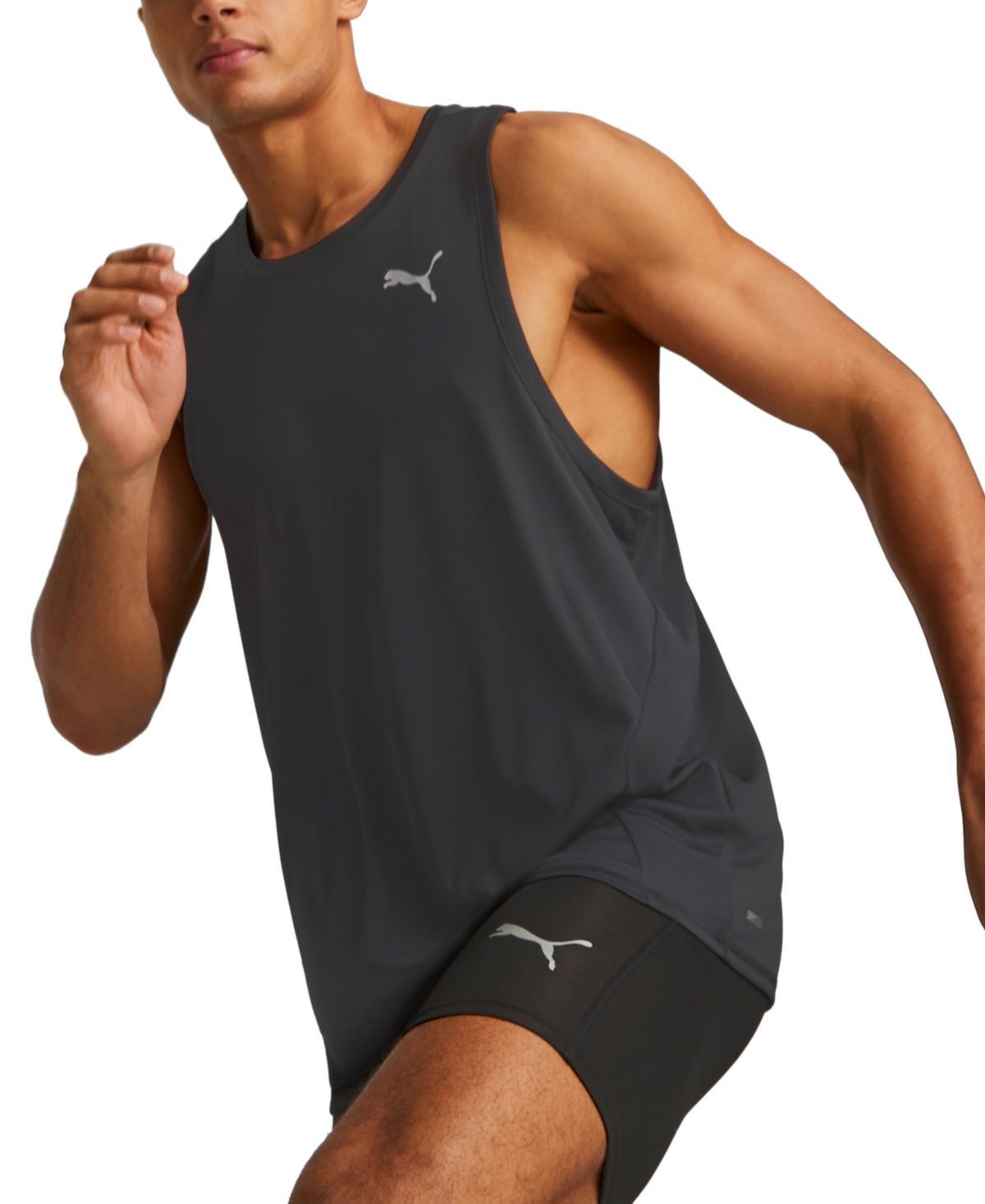 Puma Mens Run Favorite Moisture-Wicking Logo Tank Product Image