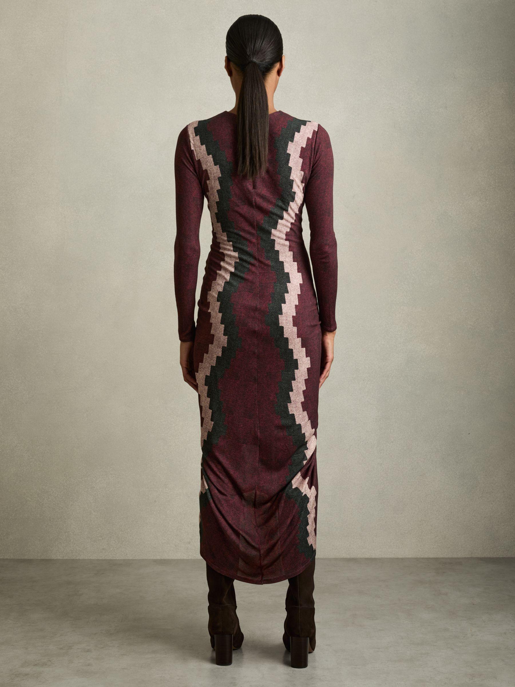 Petite Wool-Blend Wide-Leg Pinstripe Trousers in Grey Product Image