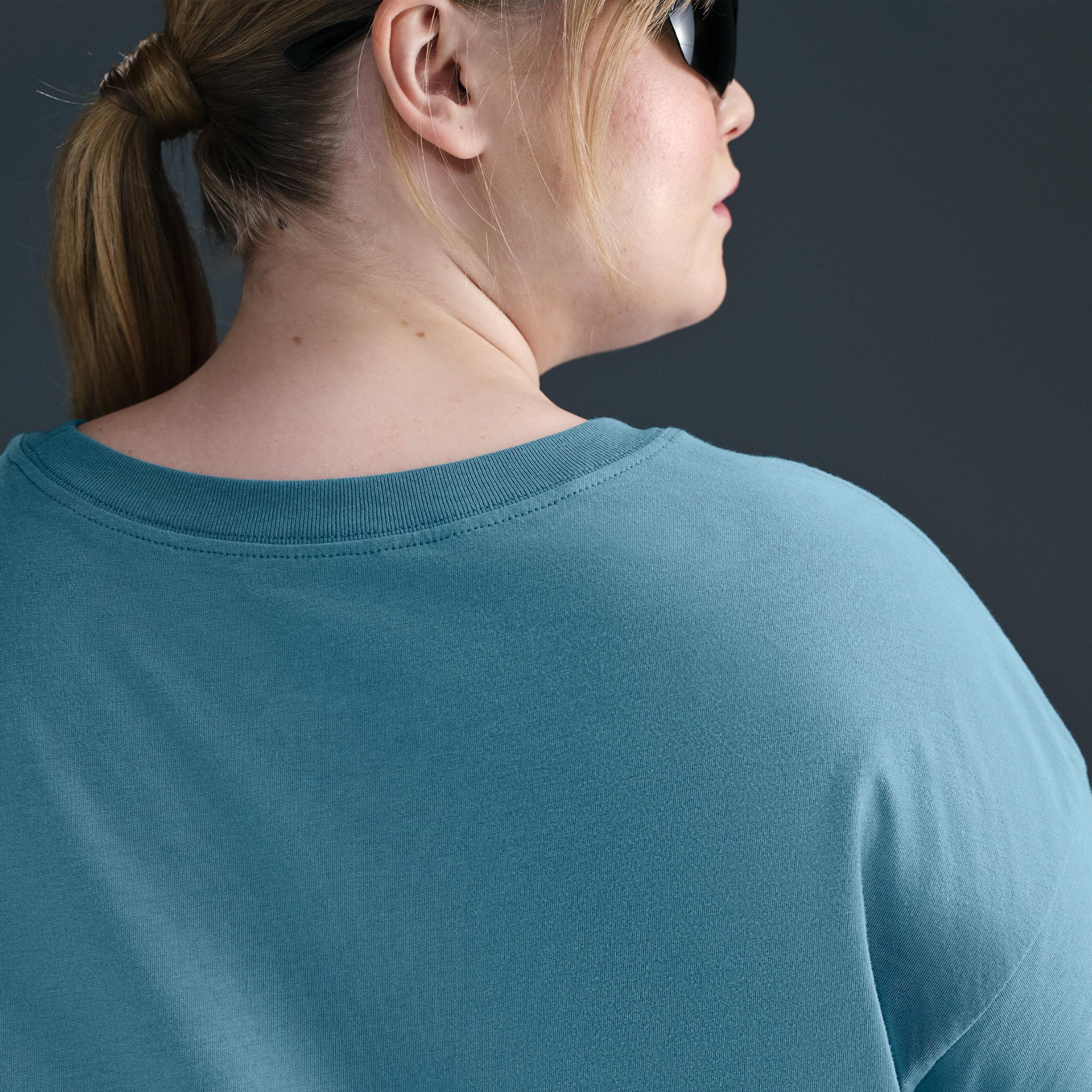 Plus Size Nike Sportswear Essential Tee, Women's, Size: 3XL, Smokey Blue Product Image