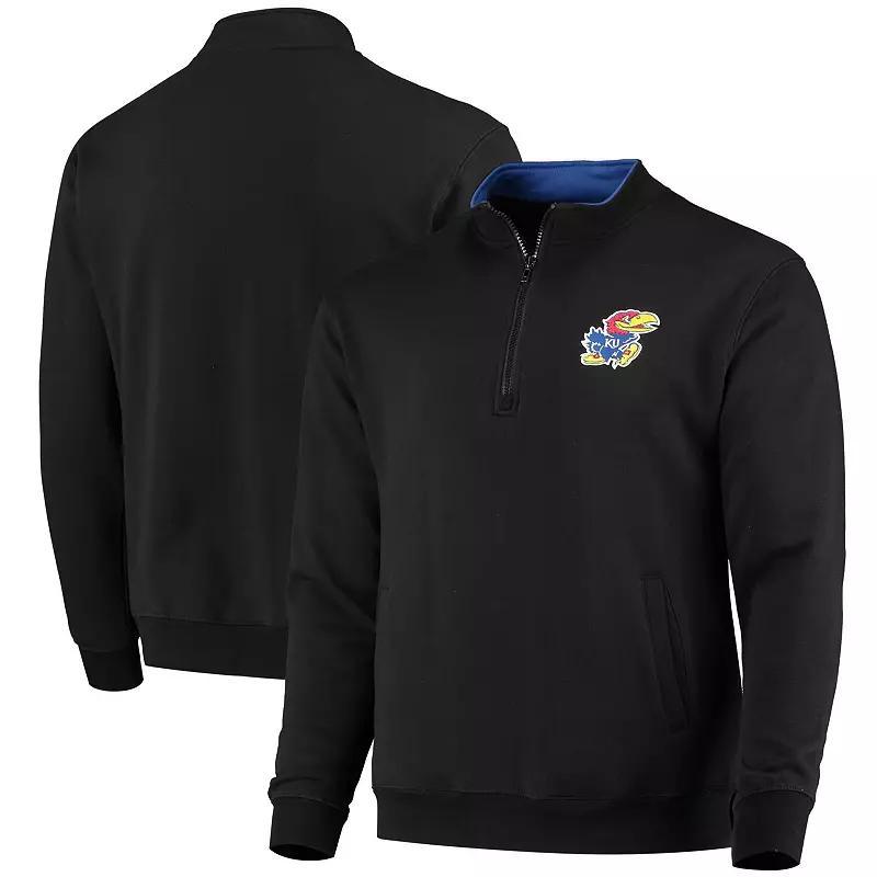 Mens Colosseum Kansas Jayhawks Tortugas Logo Quarter-Zip Jacket Product Image