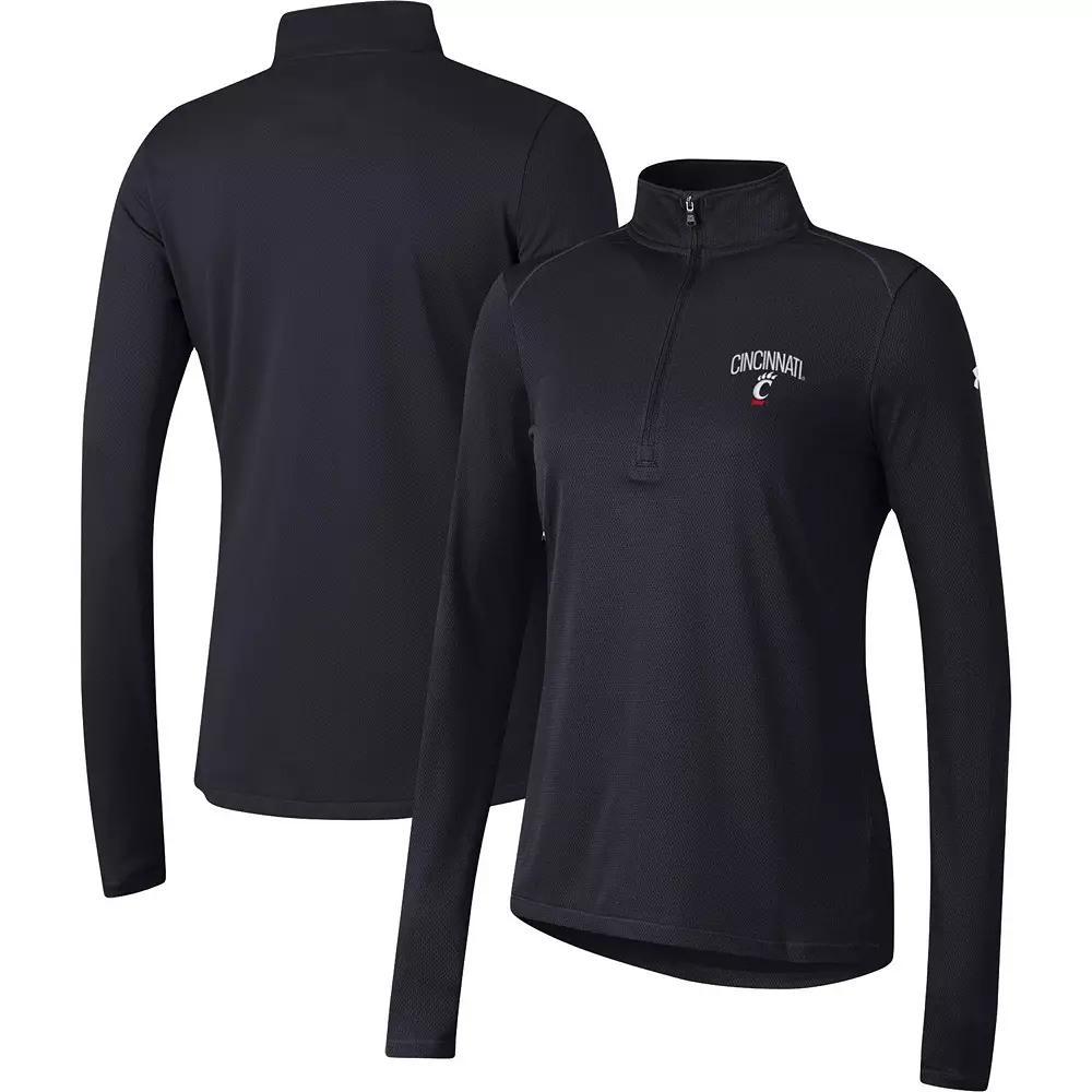 Womens Under Armour Cincinnati Bearcats Tech Mesh Quarter-Zip Top Product Image
