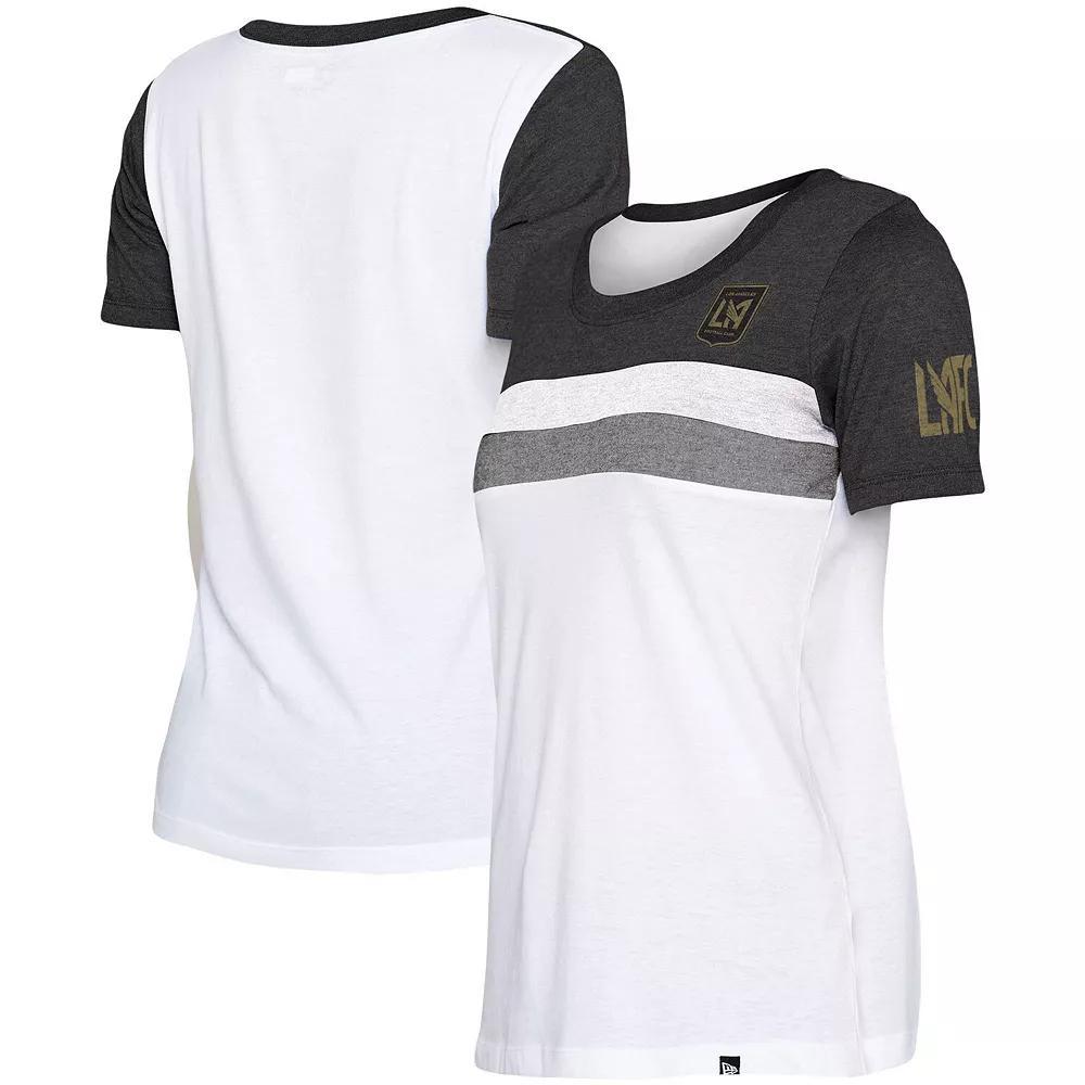Women's 5th & Ocean by New Era White LAFC Team T-Shirt, Size: Medium, Lfc White Product Image